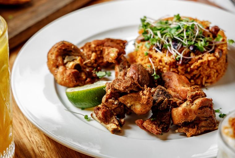 Chicharrón de Pollo con Hueso