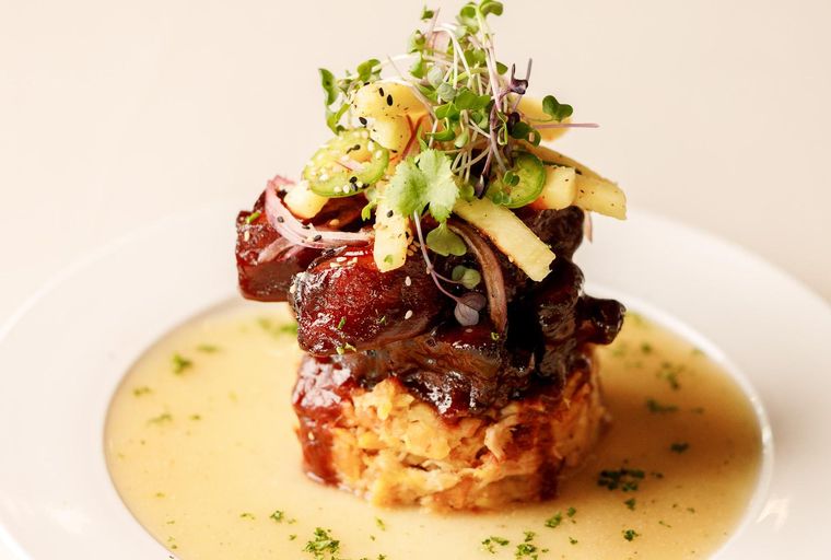 Mofongo de Baby Back Ribs