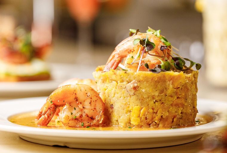 Mofongo de Camarones