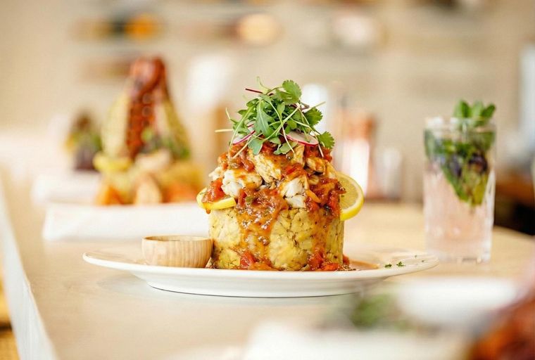Mofongo de Cangrejo