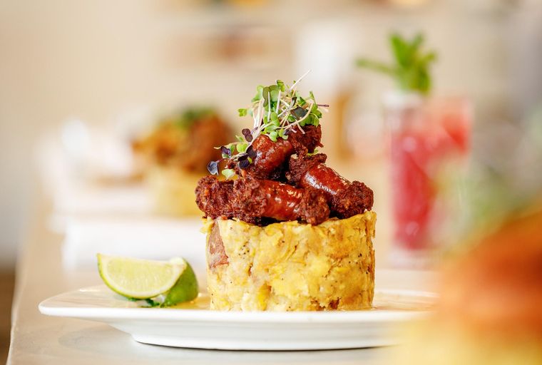 Mofongo de Longaniza