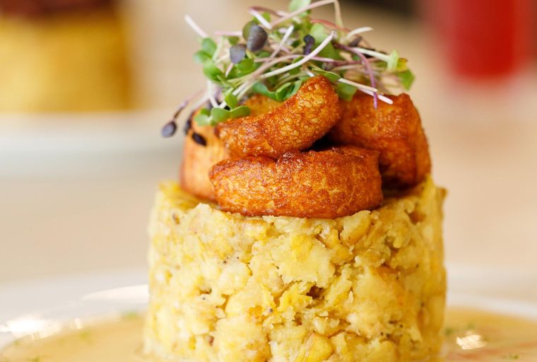 Mofongo de Queso Frito