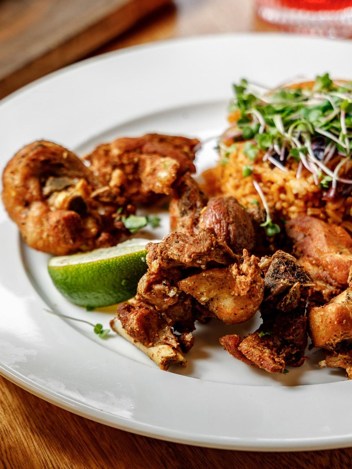 Chicharrón de Pollo con Hueso
