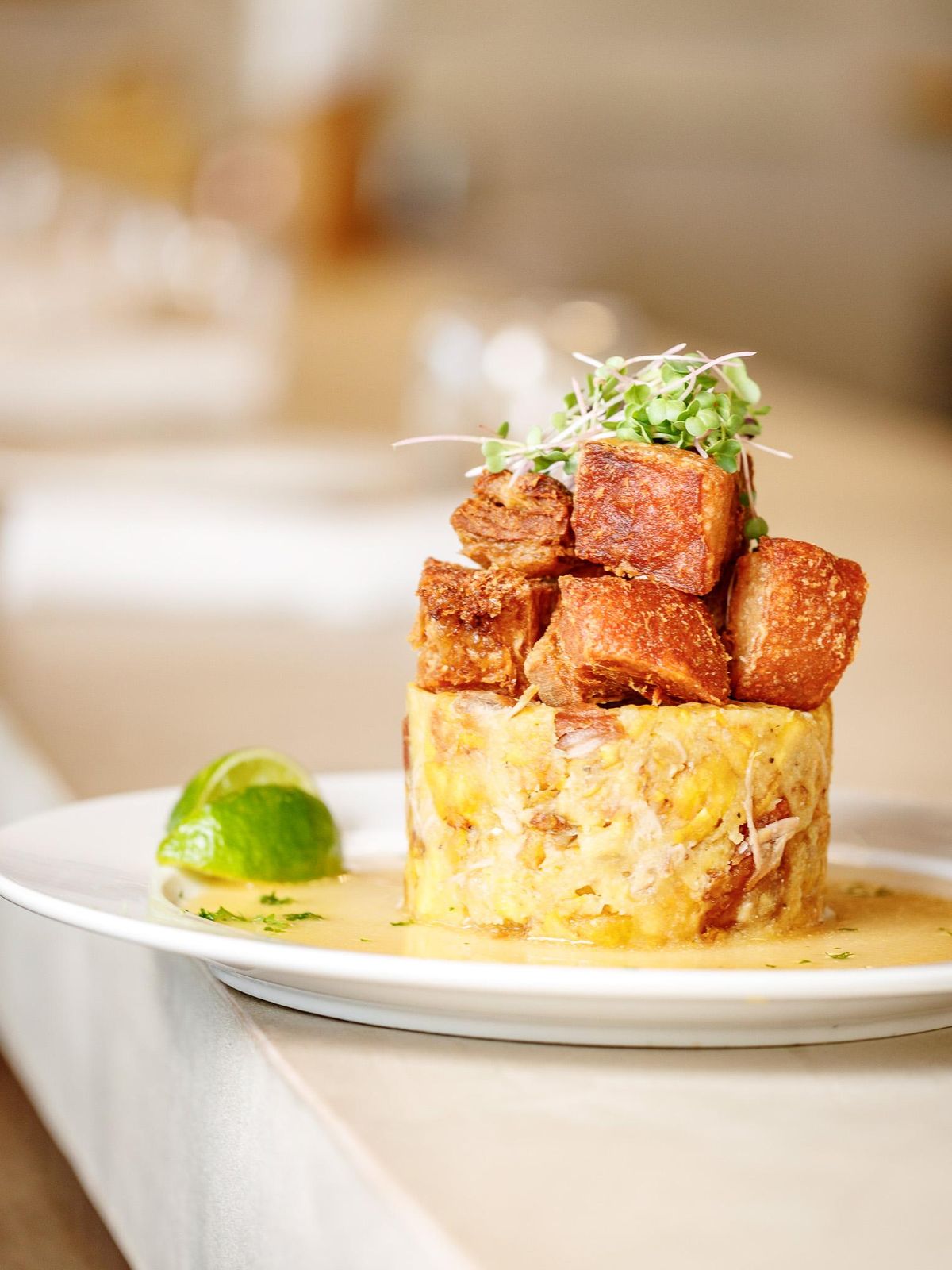 Mofongo de Chicharrón de Cerdo