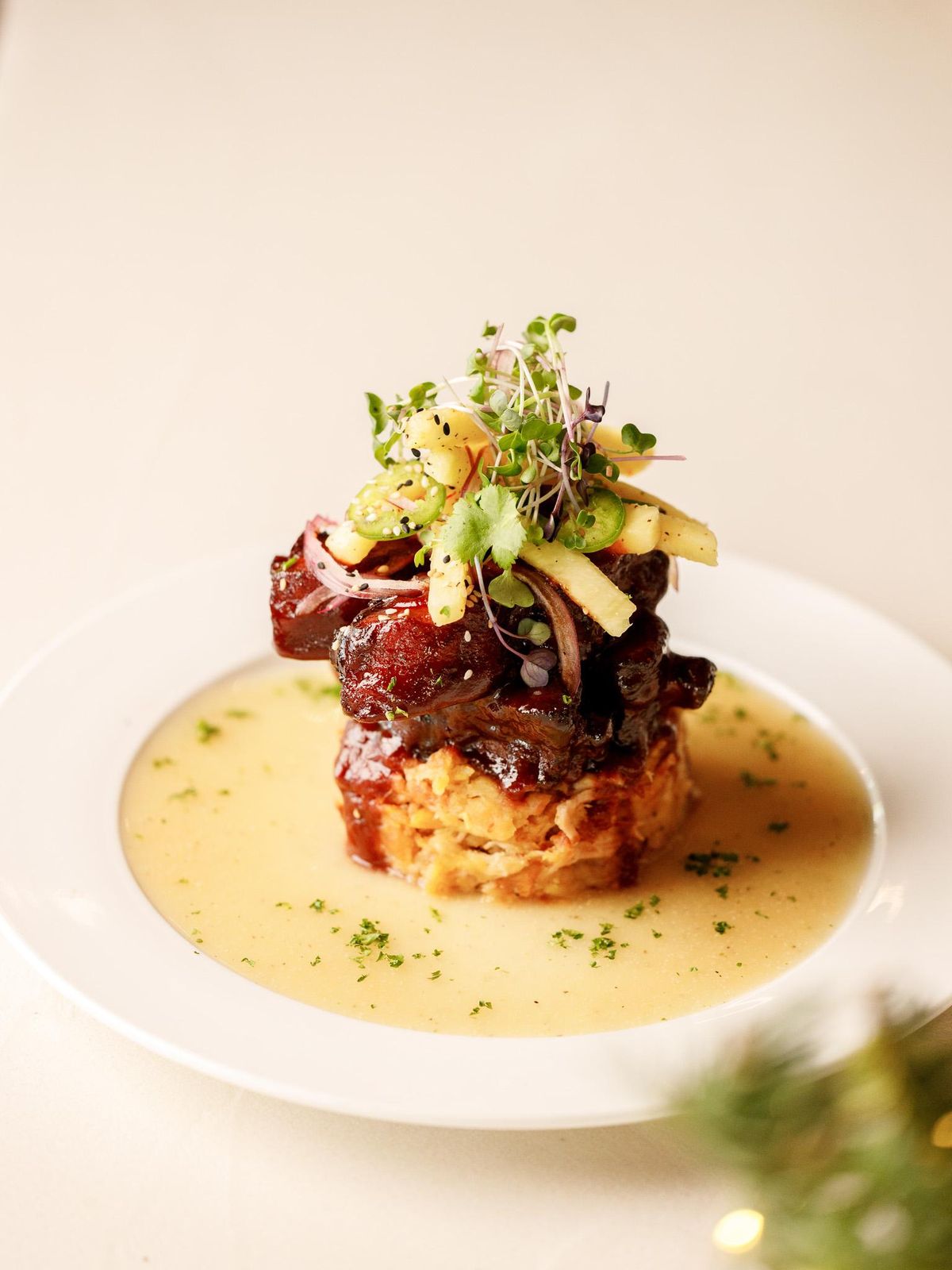 Mofongo de Baby Back Ribs