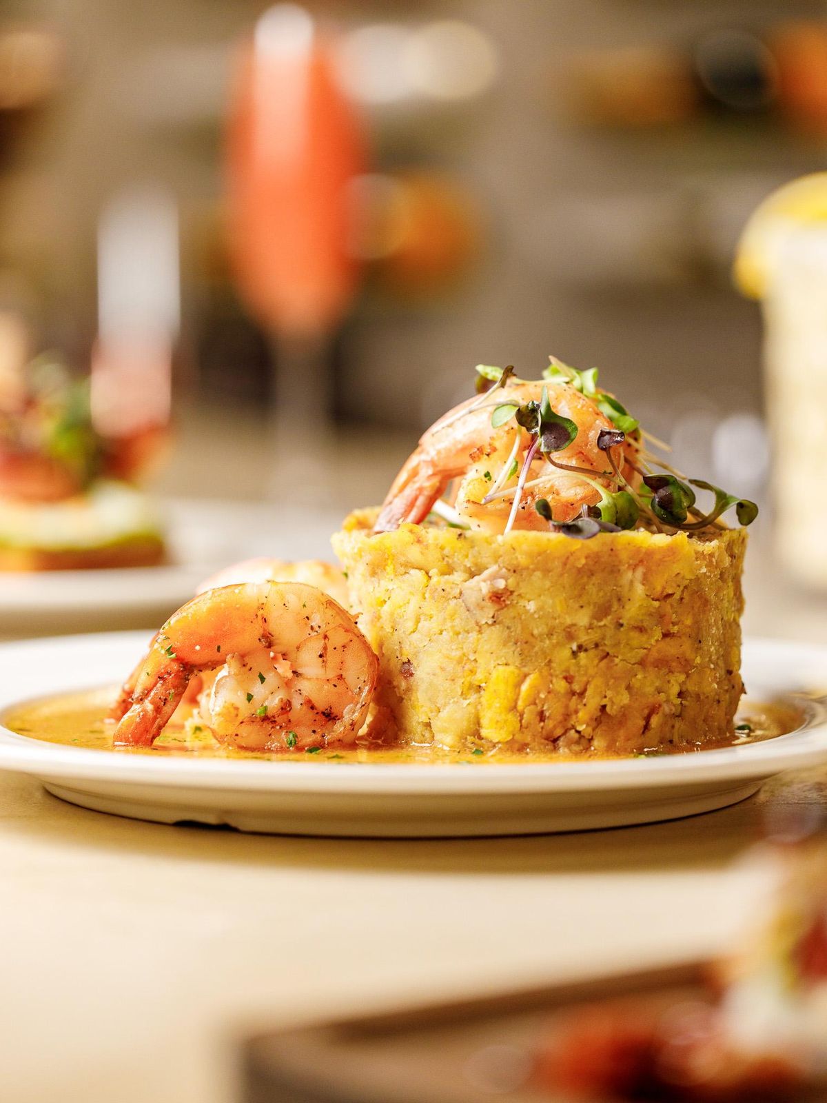 Mofongo de Camarones
