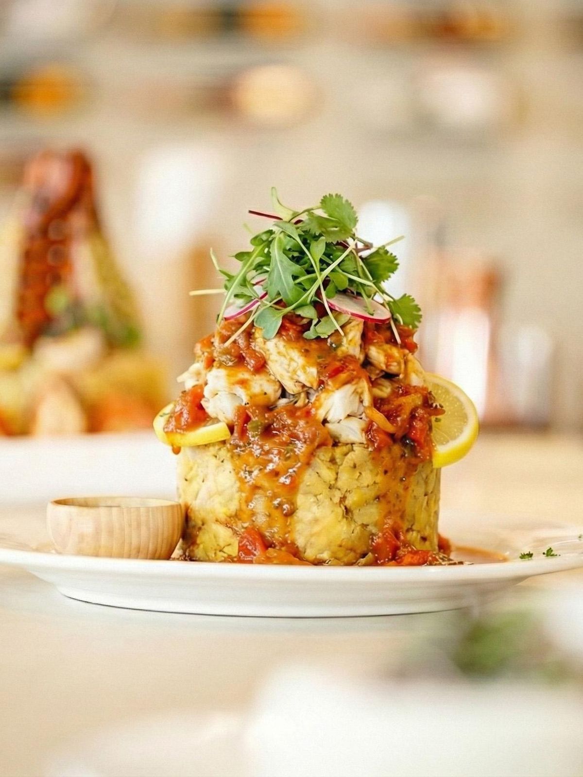 Mofongo de Cangrejo