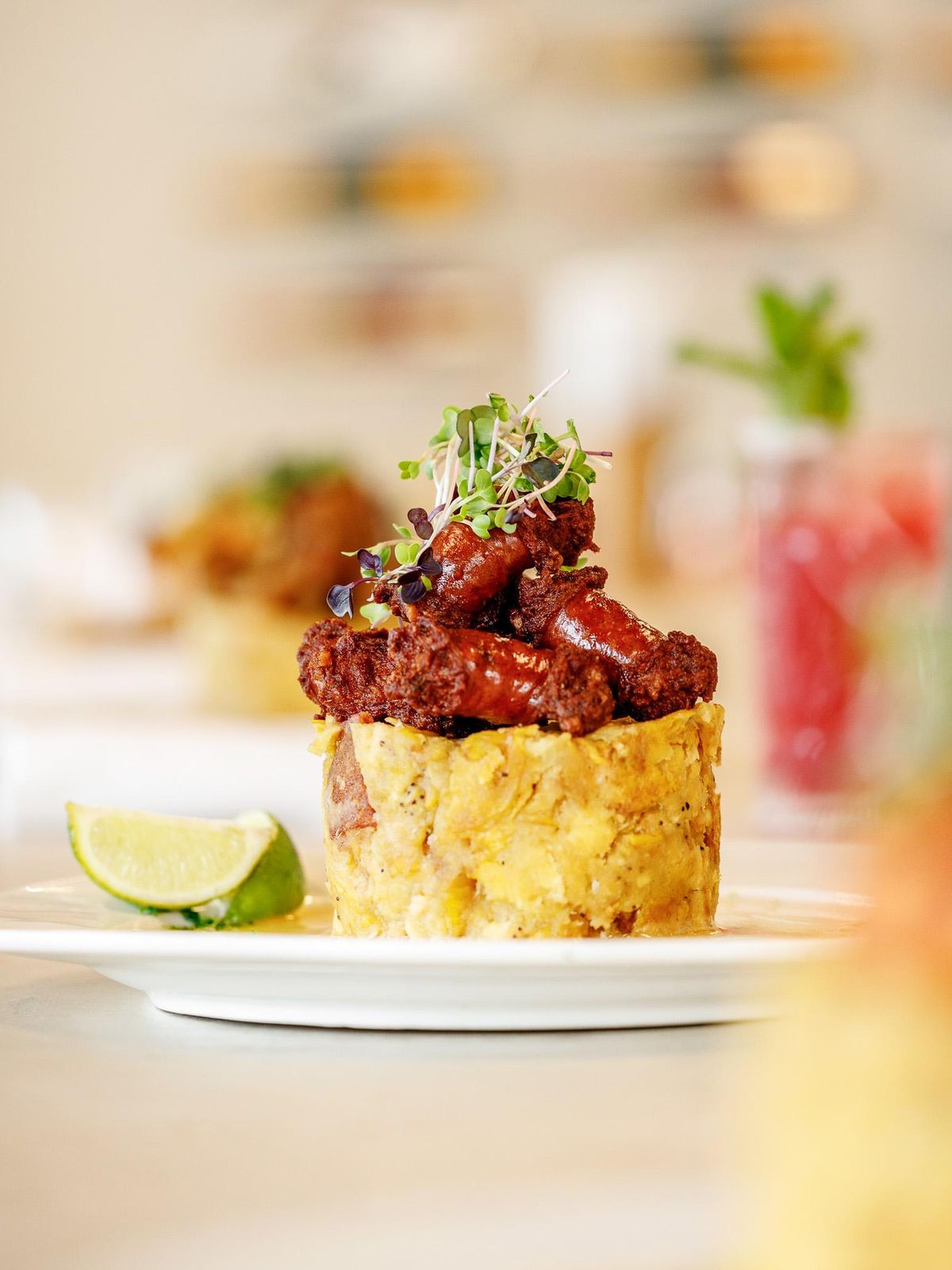 Mofongo de Longaniza